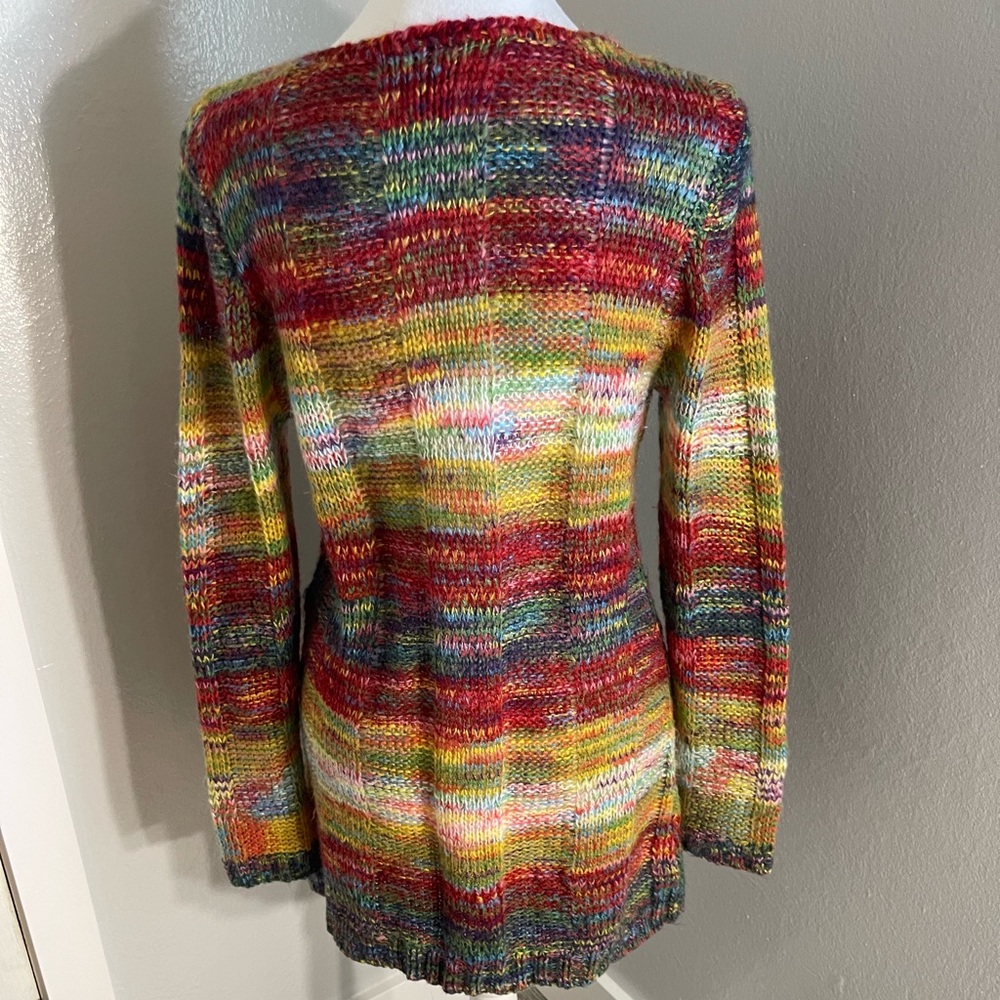 RUE21 Multicolor Knit Sweater With Pockets Size XL - Picture 2 of 5